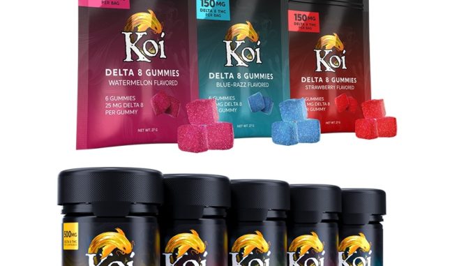 Koi Delta-8 THC Strawberry Gummies Review