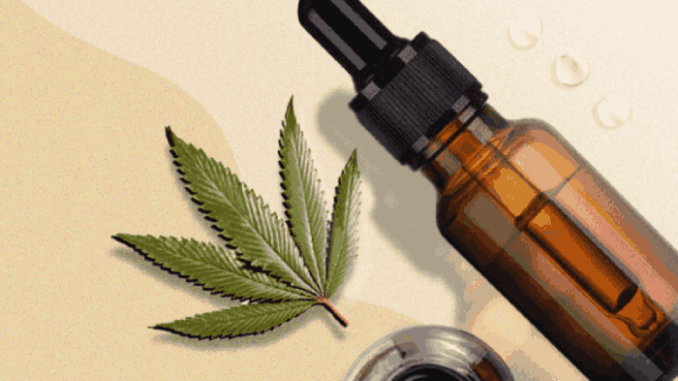 Bottle of Broad spectrum CBD Oil from John’s CBD